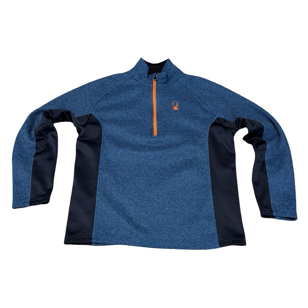 Spyder Men's 1/4 Zip Pullover Sweater Size Large 22 x‎ 27